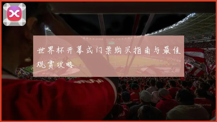 世界杯开幕式门票购买指南与最佳观赏攻略